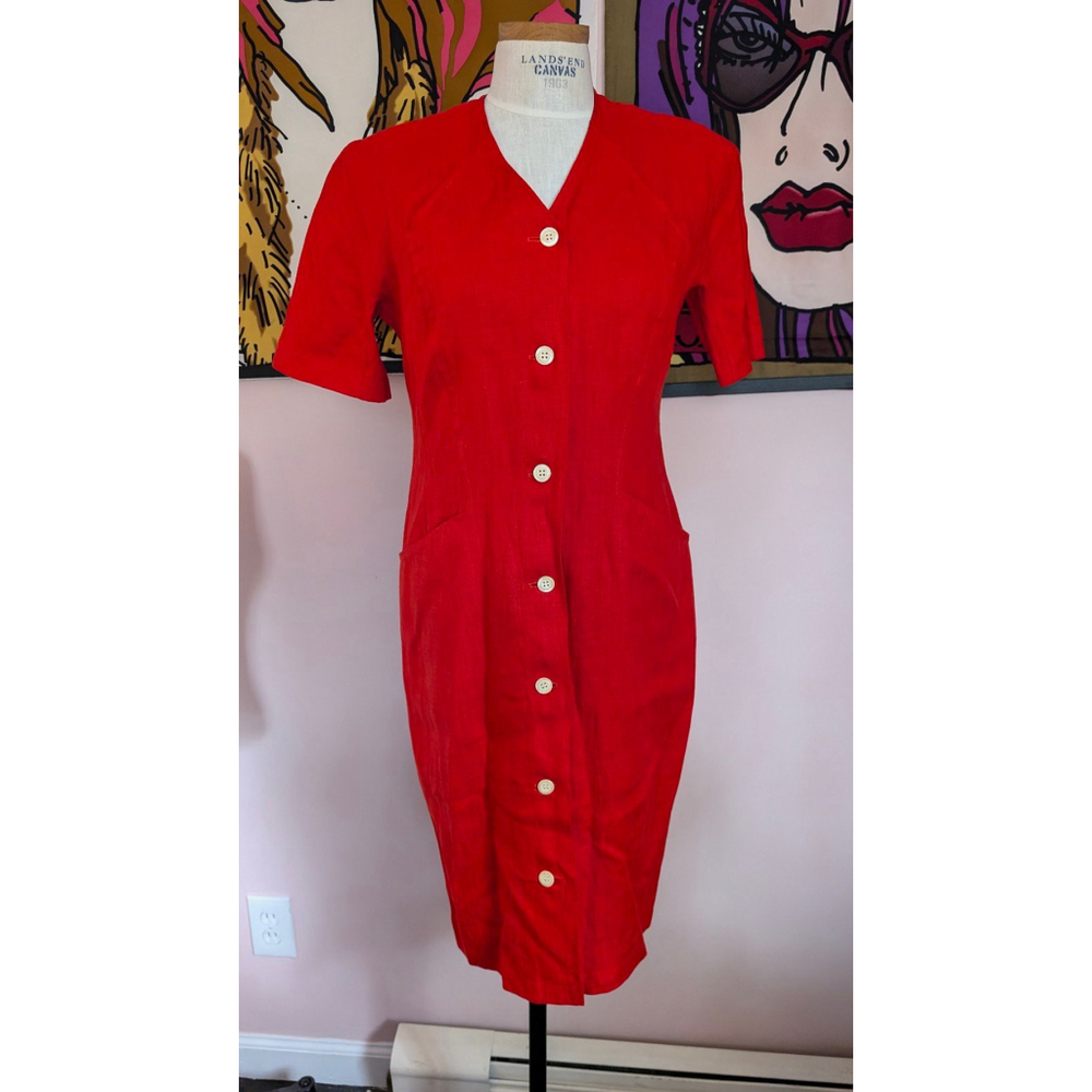 Vintage Gerard Darel flax dress